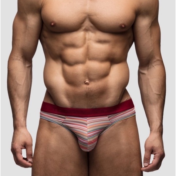 todd sanfield Other - Todd Sanfield striped underwear. Red waistband. Size Small. 
Bundle for discount